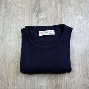 Vintage The Scotch House By Pringle Of Scotland 100% Lambswool Crewneck Sweater